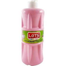 Resim Lets Guaj Boya 500 ML Plastik Pembe L-5104 