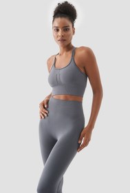 Resim Superstacy Kate Dikişsiz Toparlayıcı Füme Spor Tayt 