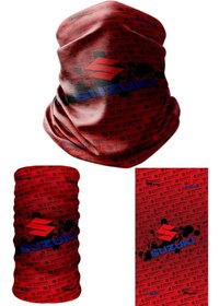 Resim Suzuki Extreme V Strom Dl 1000 Motosiklet Kask Içi Maske Boyunluk Buff Baf Bandana Bere 