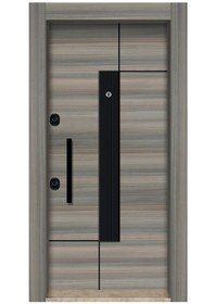 Resim Ahşap Çelik Kapı Tez3589 