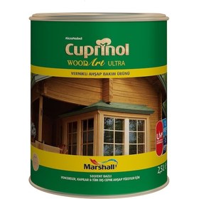 Resim Marshall Cuprinol Vernik Renkli Ahşap Koruyucu 0,75 Lt Klasik Kivi 