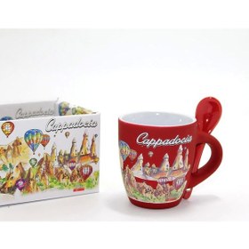 Resim Tekli Yöresel Kahve Fincanı Alk1563 - Net4352-8218 