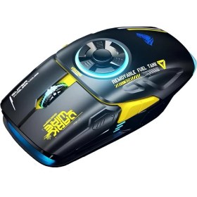 Resim TechTic Aula H530 Gaming Mouse Stres Çarkı Oyuncu Mouse Fare Rgb Kablosuz Wireless Matte 