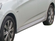 Resim Hyundai Accent Blue Rb Marşpiyel 2 Prç Fiber 2011 Ve Sonrası 