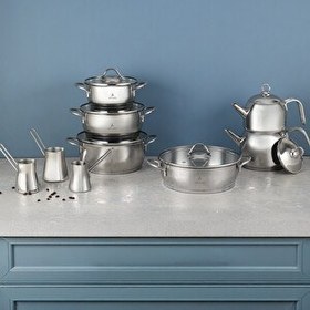 Resim Aryıldız Solo 16 Parça Çelik Çeyiz Seti 