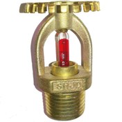 Resim yeni Non Ul Dik Up Tip Yangın Sprink Pirinç 68 C Kırmız 1/2 Sr Onaysız 