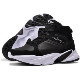 Resim Walkway Siyah Erkek Basketbol Ayakkabısı Siyah 