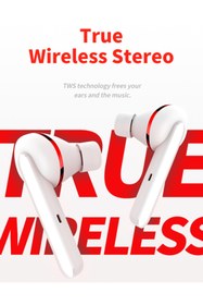 Resim Rock Space EB70 True Wireless Kulak Içi Bluetooth Kulaklık Beyaz 