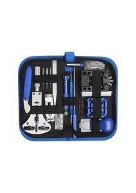 Resim Singree Profesyonel Ve Hobi Amaçlı Tam Kapsamlı Saat Tamir Seti - Mavi, Siyah, Gümüş 