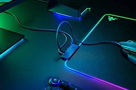 Resim Razer Firefly V2 - Oyun fare altlığı (mikroyapılı yüzeyli oyun fare altlığı, kablo montajı ve RGB aydınlatma) Siyah 