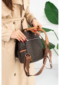 Resim Just Polo Yeni Sezon Kadın Sırt Çantası 2177mh Kahve Taba 