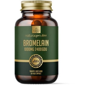 Resim Naturagen Bromelain 1000 MG 2400 Gdu 60 Kapsül 