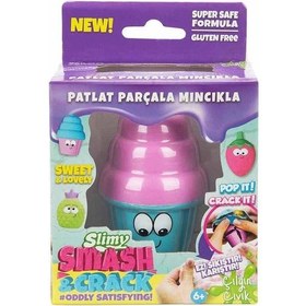 Resim Slimy Patlat Pop-it 55 Gr - Mavi Kase Dondurma Slime 