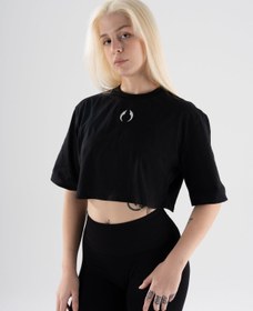 Resim Classıc Oversize Crop T-shirt 