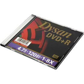 Resim Dysan DVD+R 4.7GB 8X Kalın Kutu 5'li Paket 