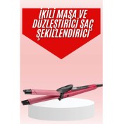 Resim Astraltech Saç Şekillendirici Düzleştirici ve Maşa Özellikli Şekillendirici Seramik Kaplama 