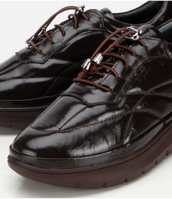 Resim Hotiç Kadın Rugan Deri Siyah Dolgu Topuklu Spor Ayakkabı 01ayh314490a480 01ayh314490a480 Kahverengi 