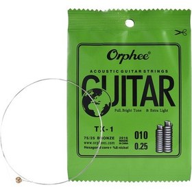 Resim Orphee Orphee Tx-1 Akustik Halk Gitarı Için Tek Tel Değiştirme I2354-1 