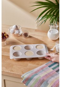 Resim Crick Crack Harmony 6'lı Silikon Muffin Kalıbı 