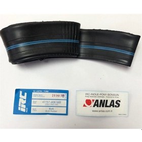 Resim IRC 20x1.75-2.125 Bisiklet İç Lastik Motor Sibop 