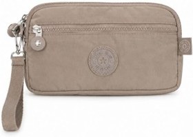 Resim Unisex Pratik Omuz Çantası, 3 Fermuarlı Çok Bölmeli El ve Bilek Modeli, Su İtici Kumaş, Ayarlanabilir Çıkarılabilir Uzun Askılı Günlük Çanta 20x11x5 cm 