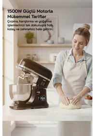 Resim Sinbo SMX-2773 7.5 L 1500 W Dijital Ekranlı Zaman Ayarlı Stand Mikser 