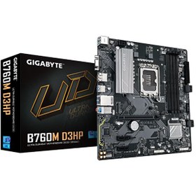 Resim Gigabyte 9MB76M3PW-00-G10 B760M D3HP Intel LGA1700 DDR5 Micro ATX Anakart 