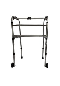 Resim Remmed Tekerlekli Hasta Yürüteci Demir Walker 