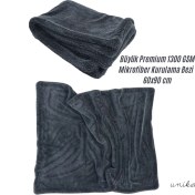 Resim Ultra Yumuşak Mikrofiber Kurulama Havlusu 1300 Gsm 60X90 cm 1 Adet 