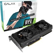 Resim Galax RTX3060 1-Click OC LHR 12GB 192Bit GDDR6 RTX 3060 Ekran Kartı (36NOL7MD1VOC) 
