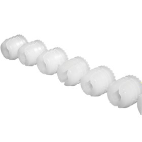 Resim Hafele Beyaz M6x10 mm Plastik Açılan Şerit Dübel (039.35.067) 