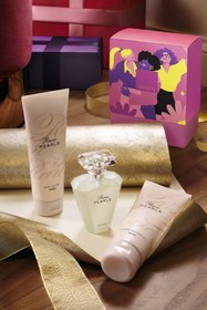 Resim Avon Rare Pearls Kadın Parfüm Losyon Ve Duş Jeli Hediye Seti 