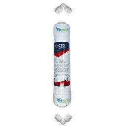 Resim Pemax Water Solutions Kapalı Kasa Su Arıtma Cihazlarına 3. Aaşama Ecomax cto Filtre 