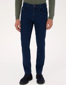 Resim Pierre Cardin Erkek Petrol Pantolon Jean 50317288-vr102 Petrol 