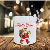 Resim Genel Markalar Yılbaşı Noel Temalı Baskılı Seramik Şık Küllük 