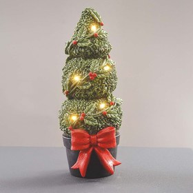 Resim Işıklı Yılbaşı Ağacı 