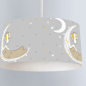 Resim instababyrooms Çocuk Odası Dijital Baskılı Dekoratif Sarkıt Avize Model 1390 