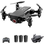 Resim Shineyee Kk8 Mini Katlanabilir Drone - Uzun Uçuş Süresi, 360 Dönüş, Cep Boyutu 3 Pil Dahil 