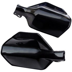 Resim Neevoyu Motorcycle El Koruma Koruması - Abs Plastik, 22/28mm Manubrium Uyumlu, Rüzgar Ve Yaralanma Koruyucu, Siyah 