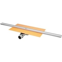 Resim Hüppe Virtuoso Duş Kanalı 100 cm Mat 48 Lt Yandan Sifon 