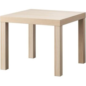 Resim IKEA Lack Orta Sehpa Yan Sehpa 55X55 cm Meşe 