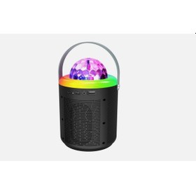 Resim Rgb Işıklı Kablosuz Hoparlör & Mikrofon Taşınabilir, Şarjlı, Parti Ve Eğlence İçin Mükemmel Ses Senalstore 