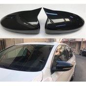 Resim NamTuning Passat B7 2011-14 Yarasa Ayna Kapağı Piano Black 