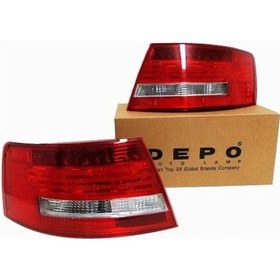 Resim Audı A6 C6 Yıl 04-09 Depo Ledli Stop Lambası Dış Sol 4F5945095N 