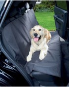 Resim baffhome Araba Oto Koltuk Kılıfı Araç Arka Koltuk Kedi Köpek Evcil Hayvan Için Koltuk Örtüsü Seyahat Kılıfı 