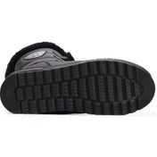 Resim Beyaz Twingo Termo Kaymaz Taban Fermuarlı Kadın Kar Botu Siyah Siyah 