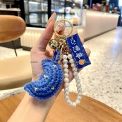 Resim Silver1 Gıoıo Yeni Sevimli Kedi Pençe Çapraz Giyinme Kurumi Bebek Araba Anahtarlık Büyük Kulak Köpek Çift Okul Çantası Hediye Anahtarlık Kolye (Yurt Dışından) 