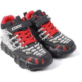 Resim Cool Godzilla Erkek Çocuk Günlük Işıklı Sneaker Uzun Spor Bot 