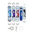 Resim Pemax Water Solutions Kapalı Kasa Su Arıtma STD 5'li reVerse osmosis Mebran Gümüş İyonlu Tatlandırıcı Set 