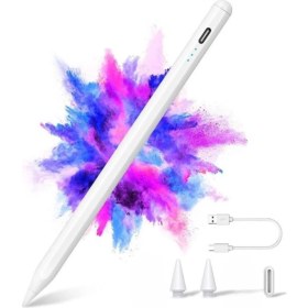 Resim Fogy Apple Ipad Air 5 Nesil M1 Çipli 10,9 Uyumlu Pencil Stylus Palm Rejection Eğim Özellikli Çizim Kalemi 